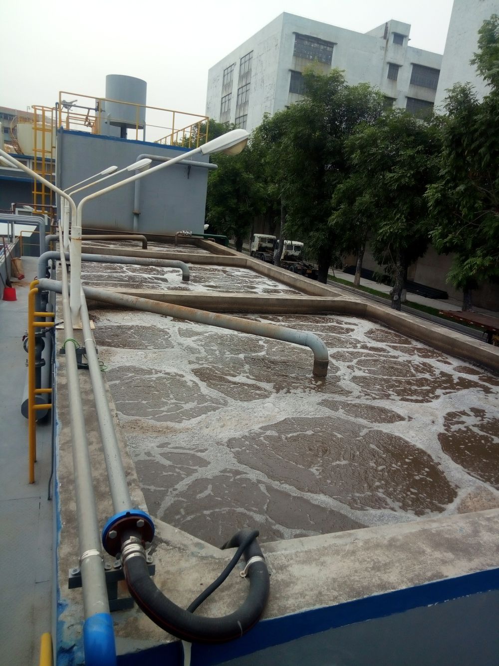 Wastewater treatment of a certain oil and fat chemical industry in Guangzhou