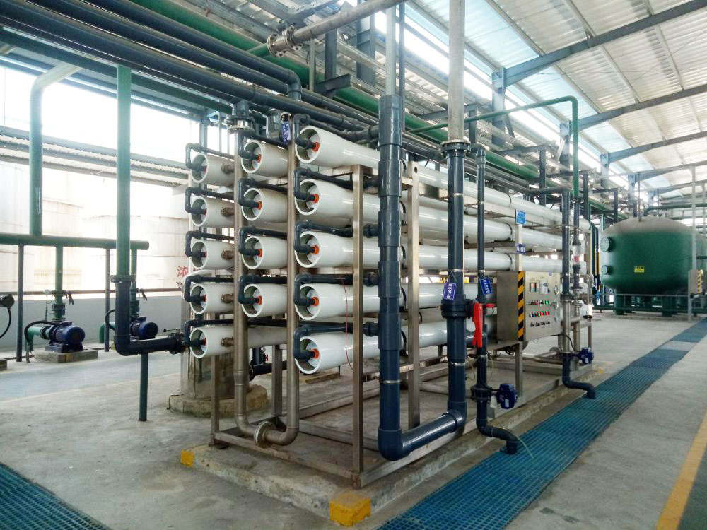 A certain 400tph desalination water system