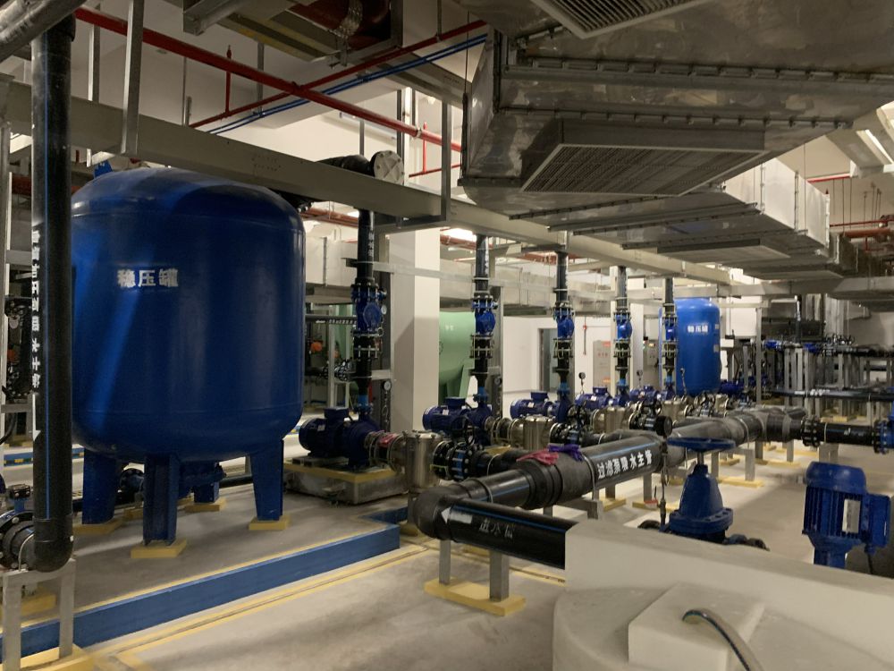 A filtration system in Hong Kong