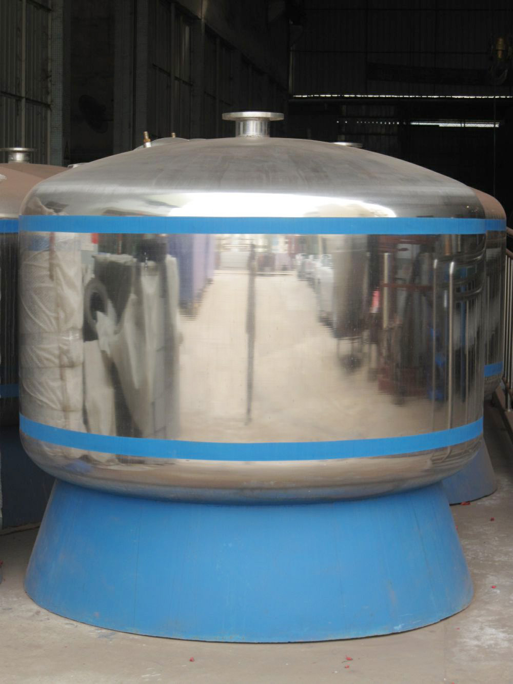 Swimming pool equipment stainless steel filter sand tank